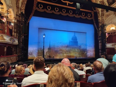 London Coliseum Stalls M30 view from seat photo