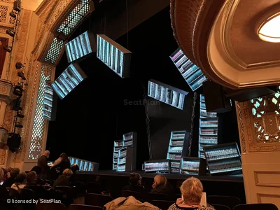 James Earl Jones Theatre Orchestra E12 view from seat photo