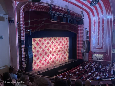 New Theatre Oxford Circle E52 view from seat photo