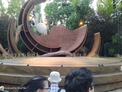 Regent's Park Open Air Theatre Lower Centre D26 view from seat photo