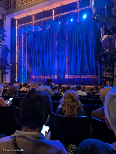 Vaudeville Theatre Stalls H18 view from seat photo