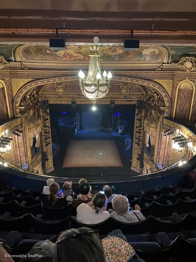 Theatre Royal Haymarket Upper Circle G11 view from seat photo