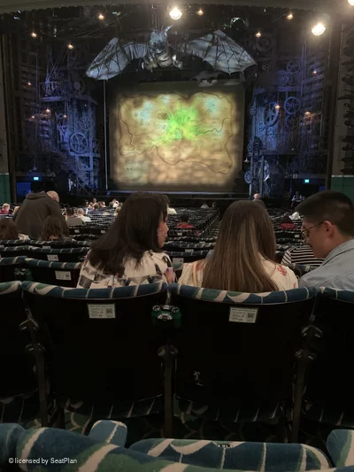 Apollo Victoria Theatre Stalls Y14 view from seat photo