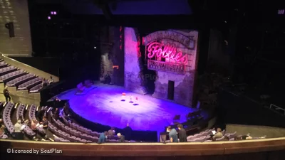 National Theatre - Olivier Circle D15 view from seat photo