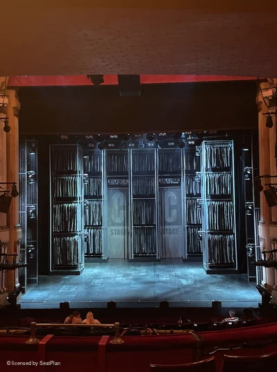 Theatre Royal Brighton Royal Circle E18 view from seat photo