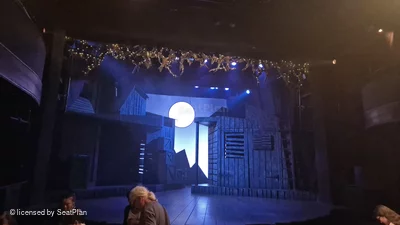 Charing Cross Theatre Stalls D10 view from seat photo