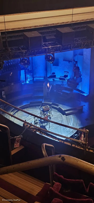 Lyric Theatre Balcony E26 view from seat photo