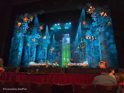 Palace Theatre Stalls B18 view from seat photo
