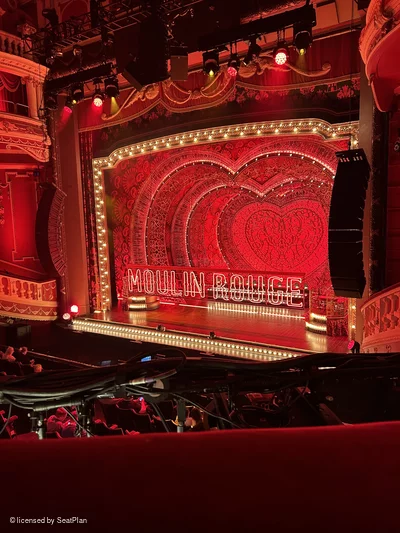 Sunderland Empire Dress Circle A12 view from seat photo