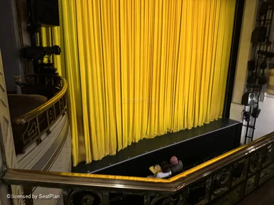 Fortune Theatre Dress Circle A2 view from seat photo