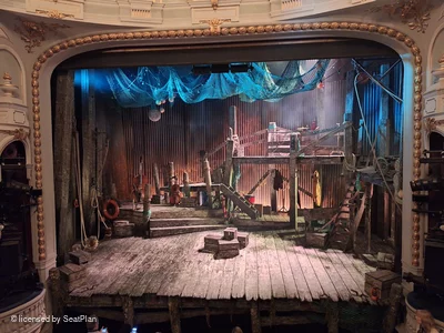 Ambassadors Theatre Circle A10 view from seat photo
