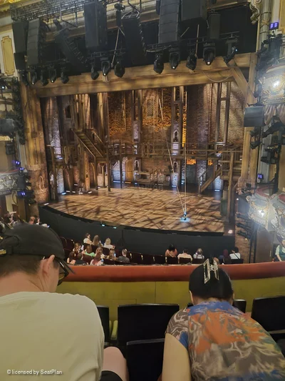 Victoria Palace Theatre Royal Circle D5 view from seat photo