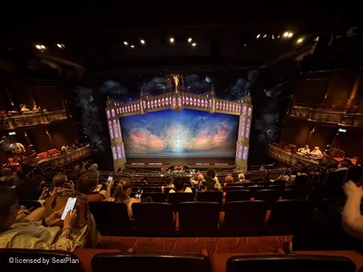Prince of Wales Theatre Circle G20 view from seat photo