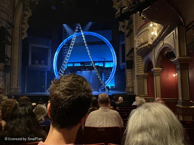 Lyric Hammersmith Stalls N3 view from seat photo