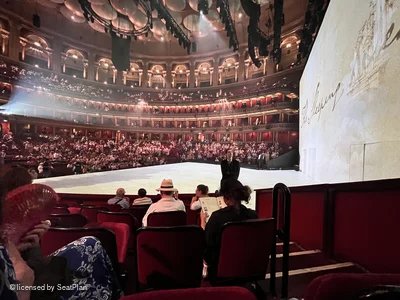 Royal Albert Hall Stalls O 6 141 view from seat photo