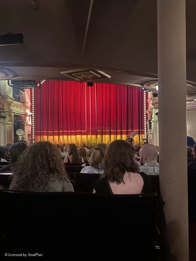 Garrick Theatre Stalls P7 view from seat photo