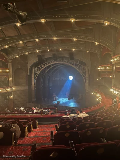 Lyric Theatre Dress Circle H4 view from seat photo