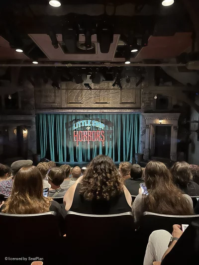 Westside Theatre Orchestra P105 view from seat photo