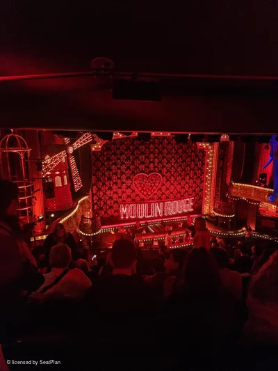Piccadilly Theatre Royal Circle H30 view from seat photo