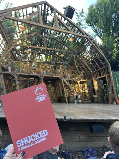Regent's Park Open Air Theatre Lower Right C26 view from seat photo