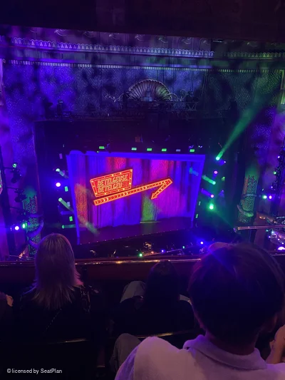 Prince Edward Theatre Grand Circle C30 view from seat photo