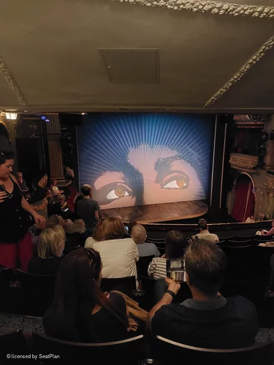 Aldwych Theatre Dress Circle H27 view from seat photo