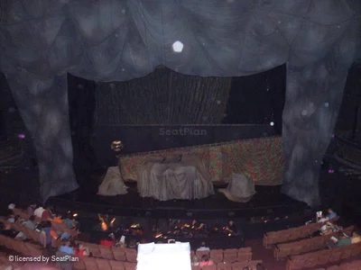 Majestic Theatre Front Mezzanine A110 view from seat photo