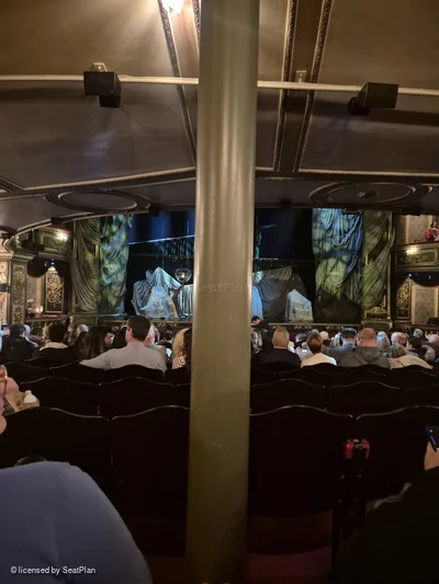 His Majesty's Theatre Stalls Q25 view from seat photo