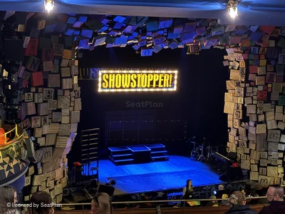Cambridge Theatre Dress Circle G33 view from seat photo