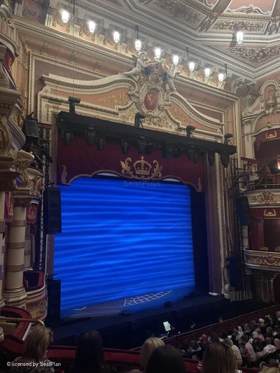 King's Theatre Glasgow Grand Circle D40 view from seat photo