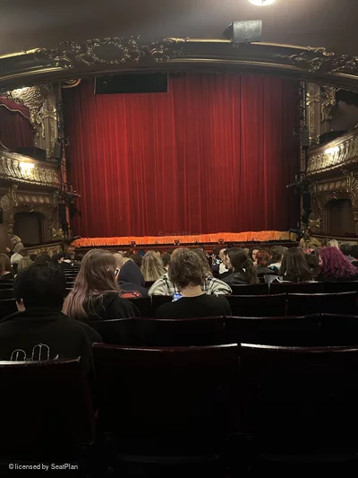 Apollo Theatre Stalls T10 view from seat photo