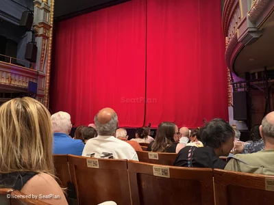 Harold Pinter Theatre Stalls G3 view from seat photo