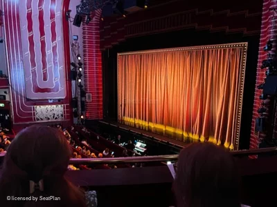 New Theatre Oxford Circle B9 view from seat photo