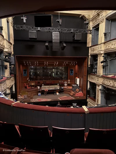 Tom Stoppard Theatre Royal Circle C9 view from seat photo