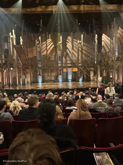Richard Rodgers Theatre Orchestra L108 view from seat photo