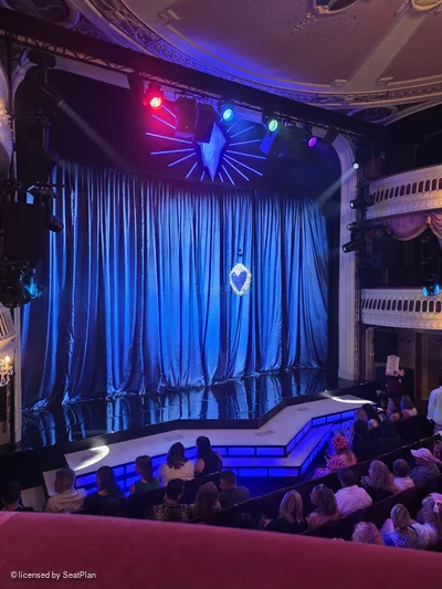 Criterion Theatre Dress Circle A27 view from seat photo