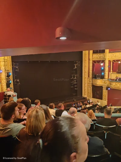 Theatre Royal Glasgow Dress Circle G36 view from seat photo