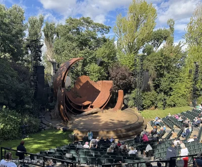 Regent's Park Open Air Theatre Upper Right R84 view from seat photo