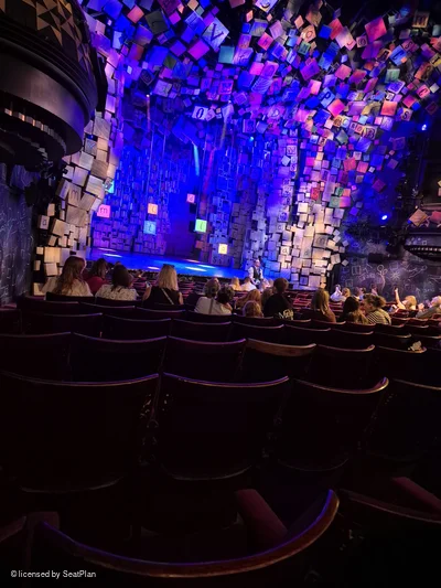 Cambridge Theatre Stalls P34 view from seat photo
