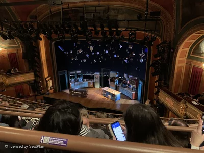 Todd Haimes Theatre Balcony F8 view from seat photo