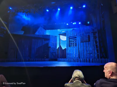 Charing Cross Theatre Stalls D3 view from seat photo