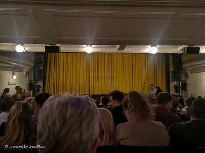 Fortune Theatre Stalls L10 view from seat photo