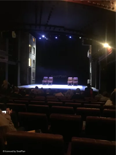 Royal Court Theatre Stalls K8 view from seat photo