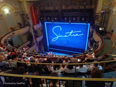 Aldwych Theatre Grand Circle F4 view from seat photo