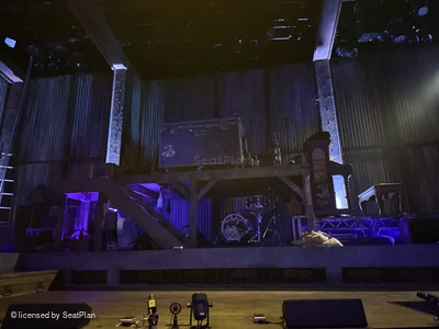 Daryl Roth Theatre Orchestra B108 view from seat photo