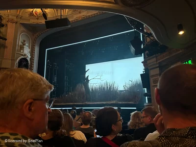 Ambassadors Theatre Stalls J1 view from seat photo