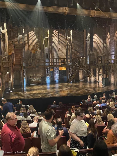 Richard Rodgers Theatre Orchestra O9 view from seat photo