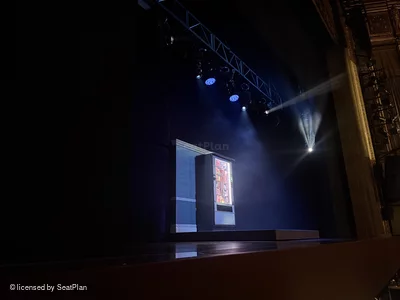 Nederlander Theatre Orchestra A5 view from seat photo
