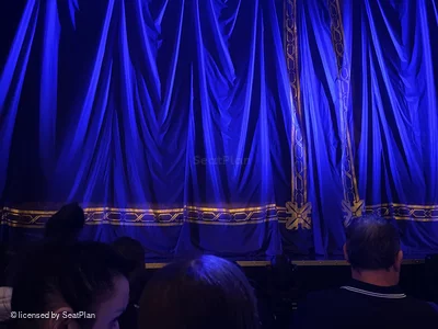 Lena Horne Theatre Orchestra B104 view from seat photo