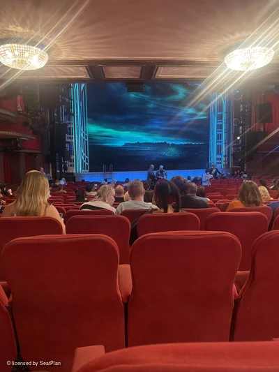 Broadway Theatre Orchestra V24 view from seat photo